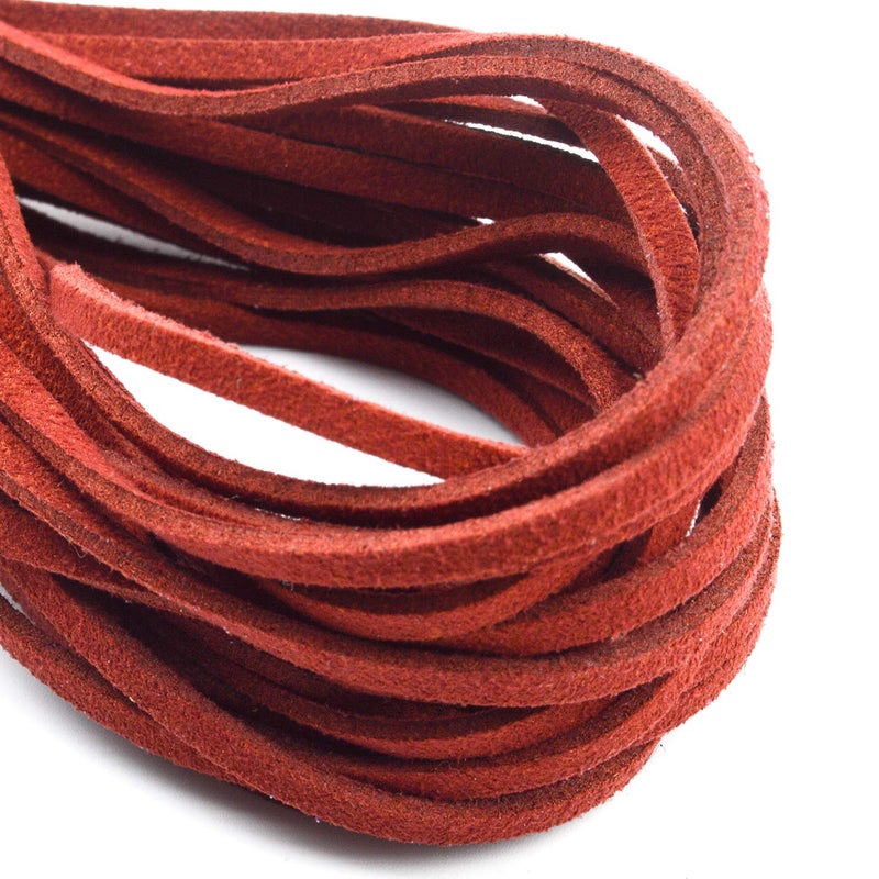 Jdesun 40 Yards 3mm Leather Cord Suede String for Bracelet Necklace Beading Jewelry DIY Handmade Crafts, 8 Colors - Image 4